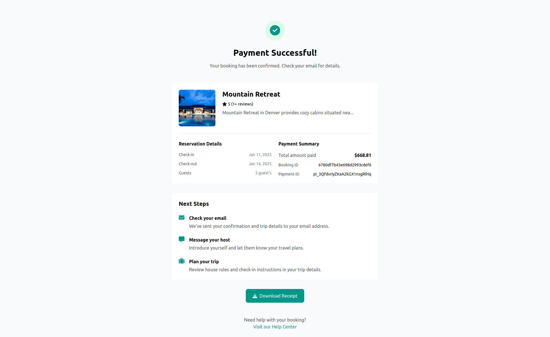 Hotel Booking Platform